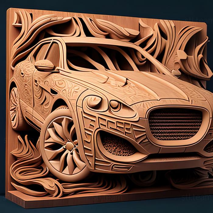 3D model Jaguar F Pace (STL)